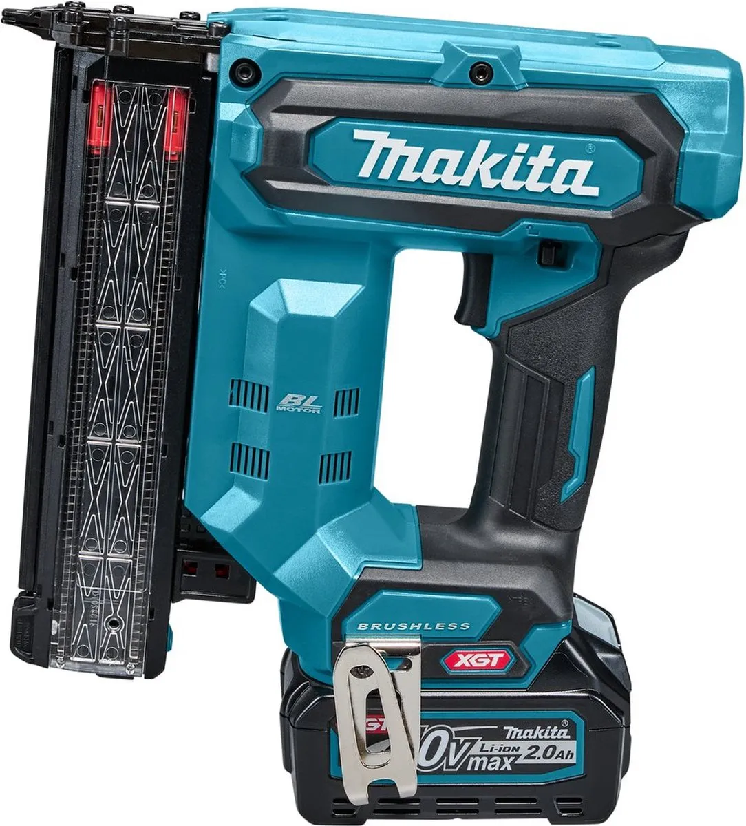 Makita FN001GA202 Accu Afwerktacker 18Ga XGT 40V Max - 2 Stuks