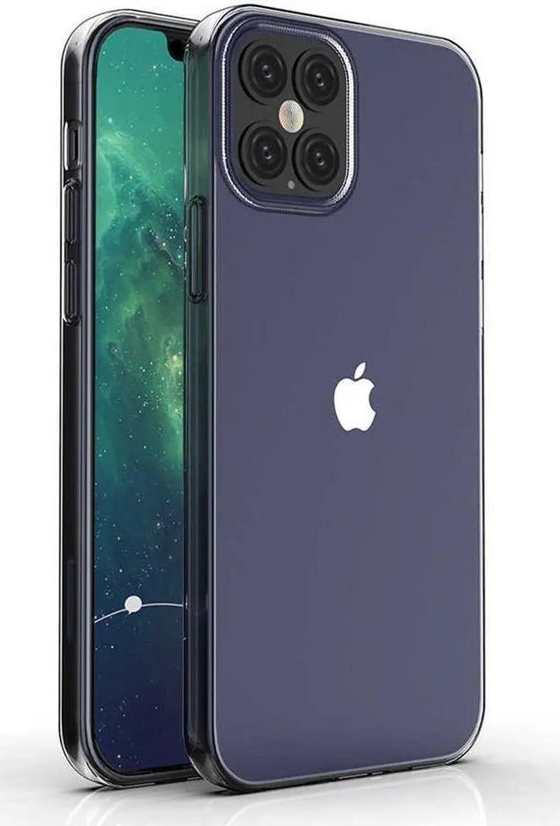 Transparant Dun TPU Hoesje Geschikt voor Apple iPhone 12 Pro Max | Back Cover | Lichtgewicht | Ultra Dun Hoesje | Flexibel | Zacht TPU | Doorzichtig | Strak design