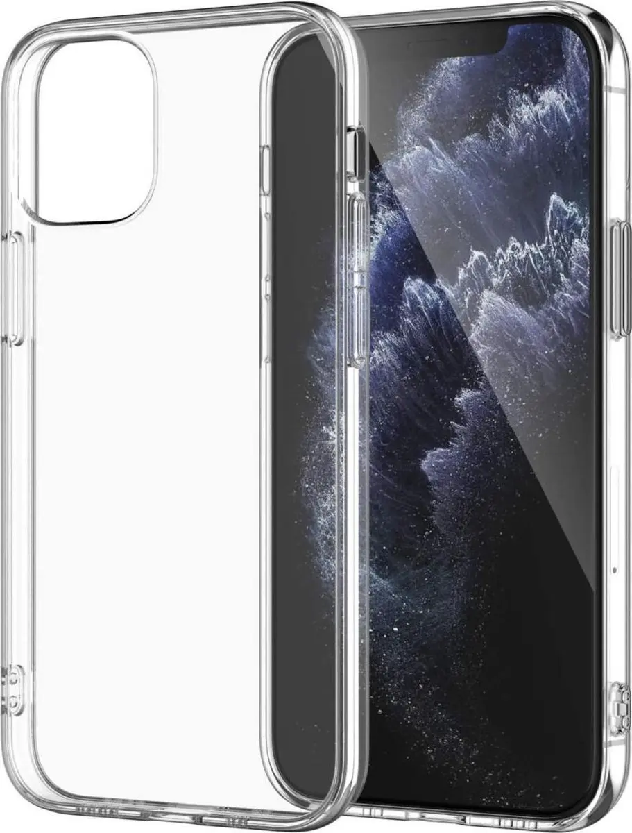 Transparant Dun TPU Hoesje Geschikt voor Apple iPhone 12 Pro Max