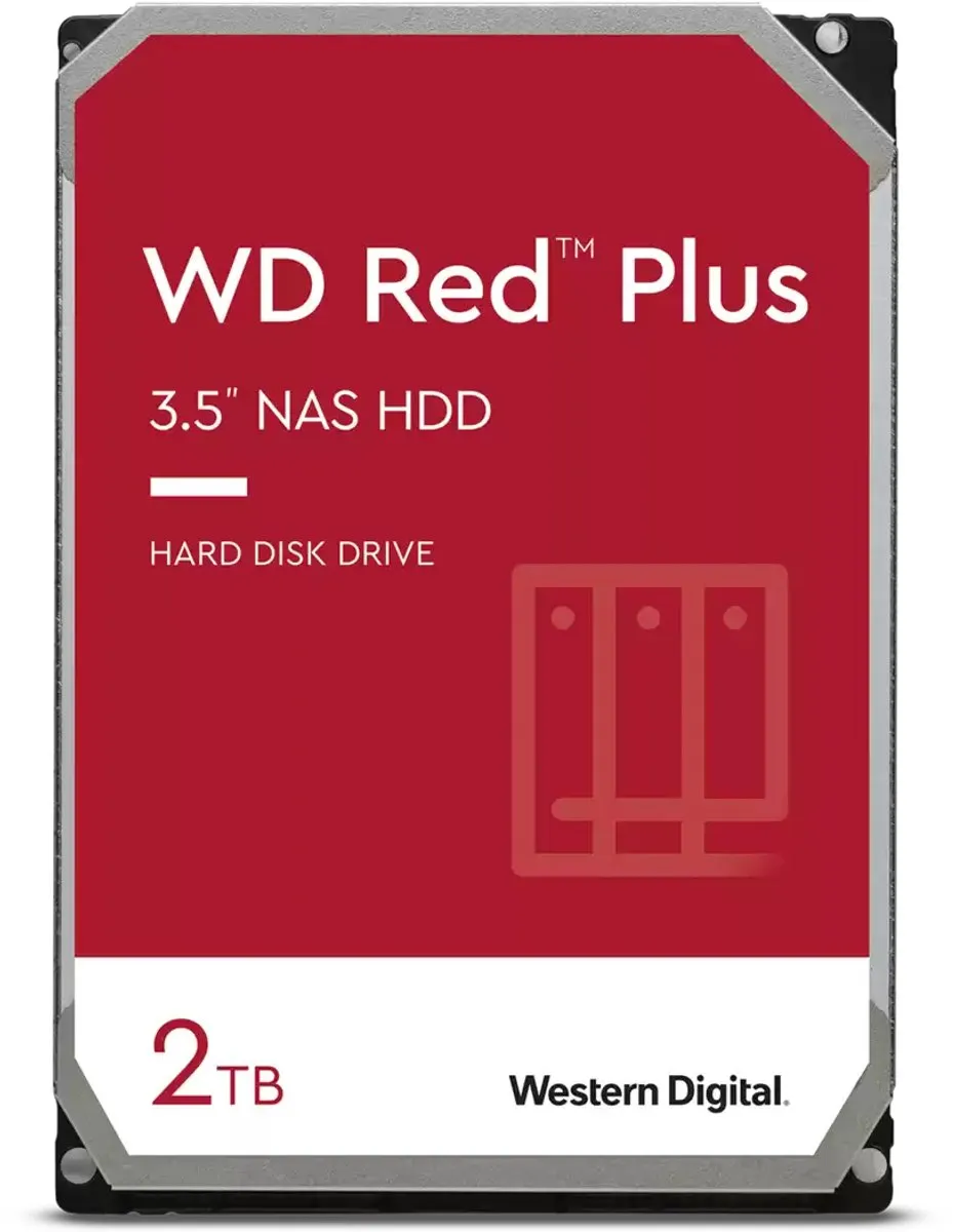 Western Digital Red Plus WD20EFPX 2TB NAS HDD