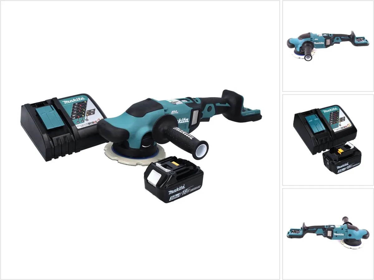Makita DPO600RF1 Accu-excentrische Polijstmachine 18V