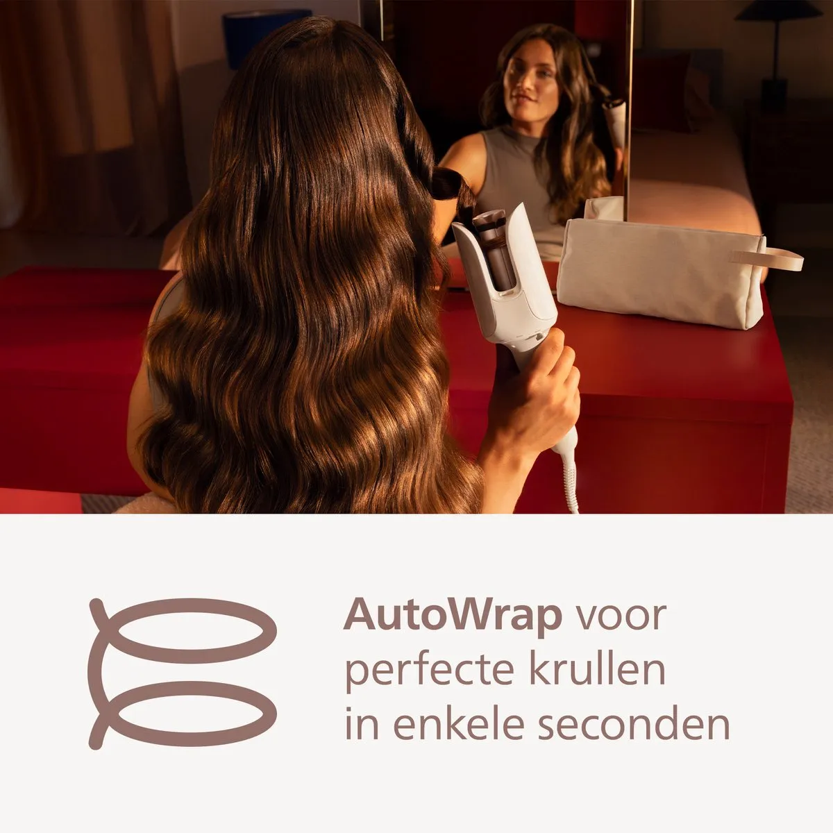 Philips WavePro HairStyler 9000 BHB968/00 Krultang - Autowrap & SenseIQ - Wit - afbeelding 6 van 6