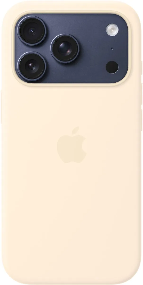 Apple iPhone 17 Pro Siliconenhoesje MHVX4ZM/A - MagSafe - Vanille