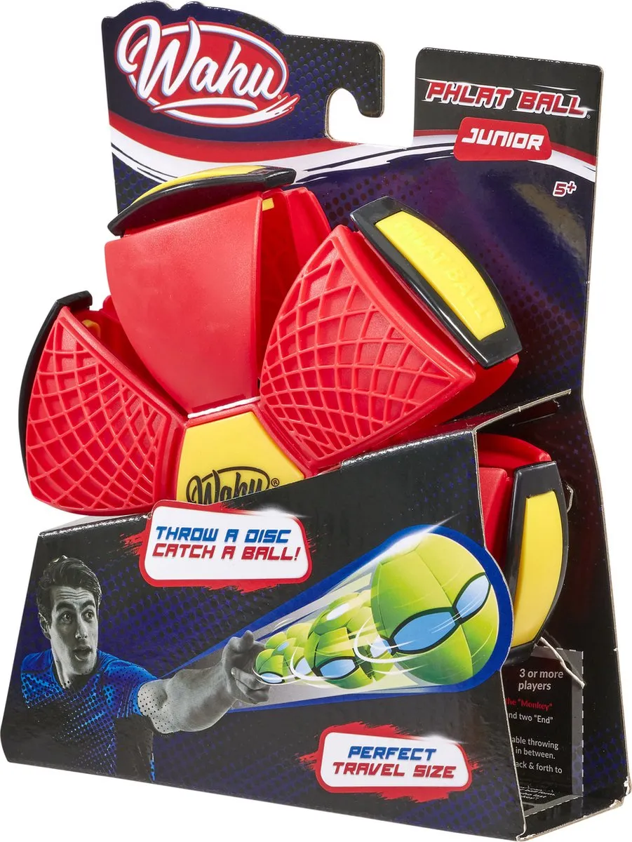 Goliath Phlat Ball Junior Vang- en werpspel - Rood - afbeelding 6 van 6