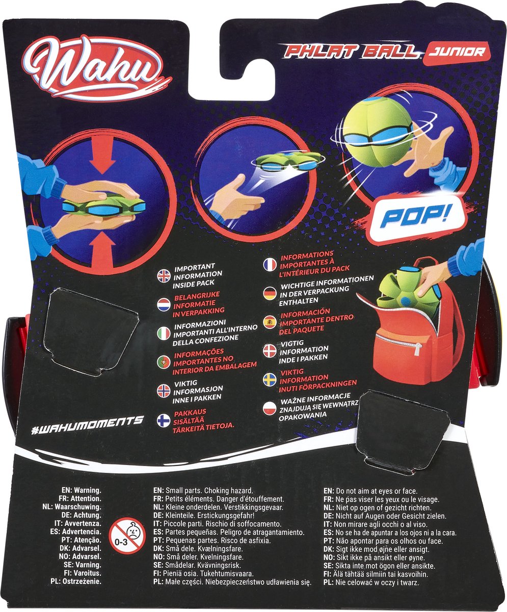Goliath Phlat Ball Junior - Vang- en werpspel - Rood