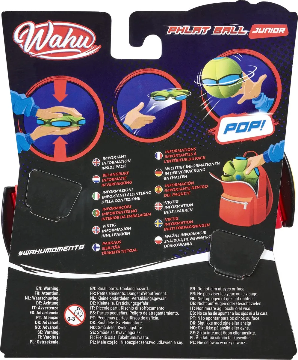 Goliath Phlat Ball Junior Vang- en werpspel - Rood