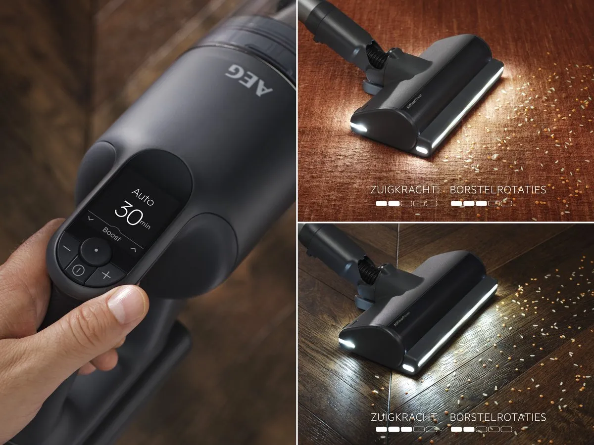 AEG AP91AB21DG Animal 9000 - Draadloze Steelstofzuiger - 90 min
