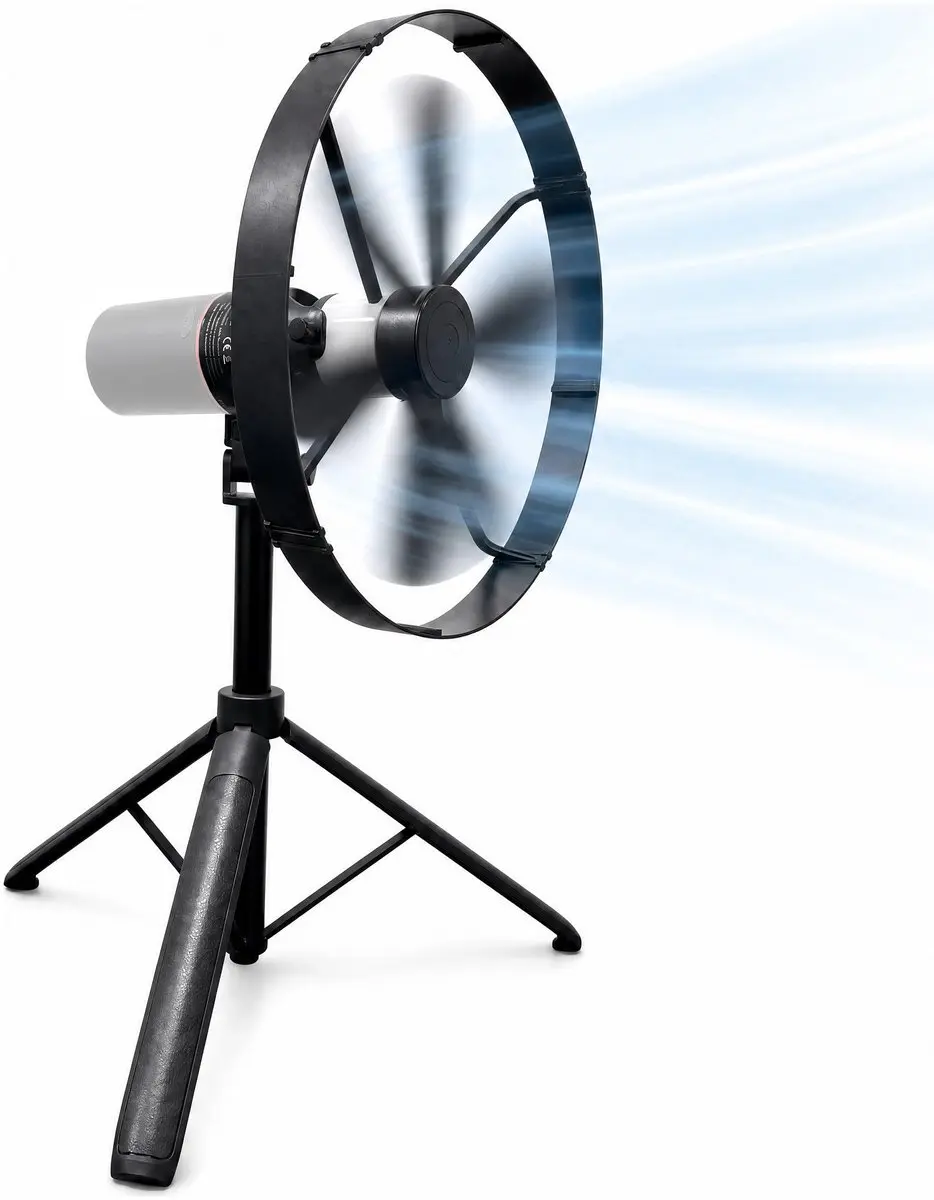 Caliber CPS-FAN Draadloze Ventilator 27cm - 3 standen - Met standaard
