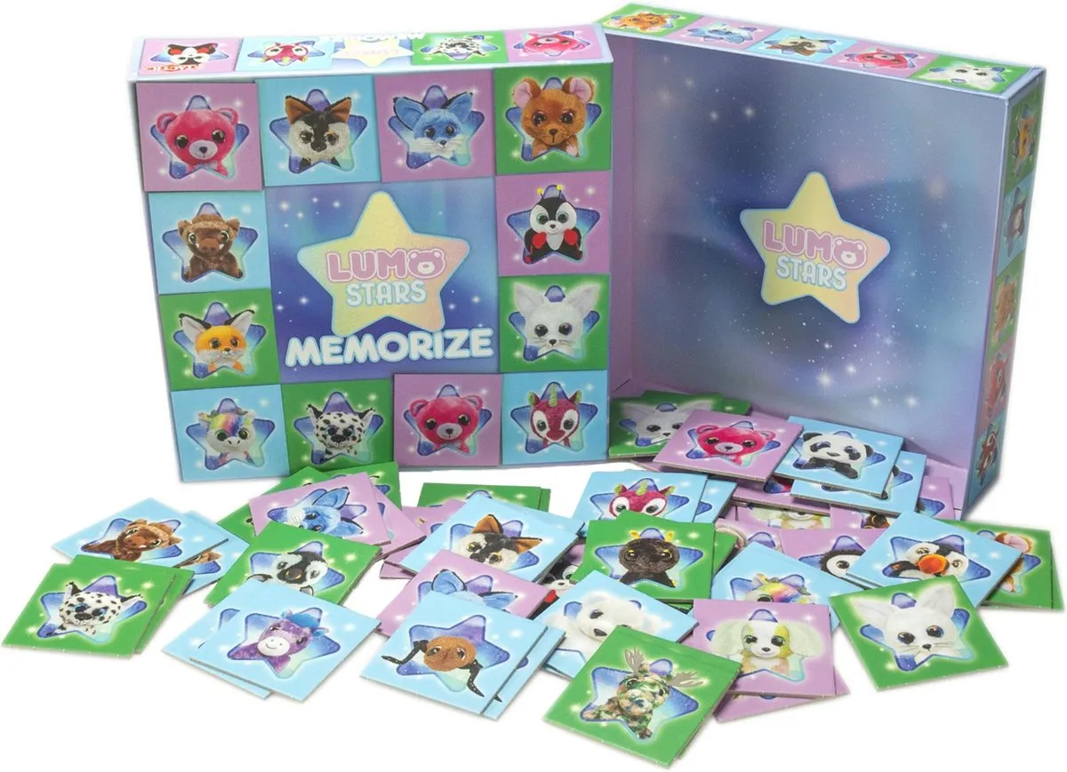 Tactic Lumo Stars Memorize - Geheugenspel - 2-4 Spelers