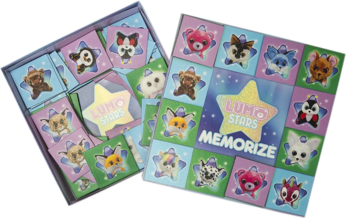 Tactic Lumo Stars Memorize - Geheugenspel - 2-4 Spelers