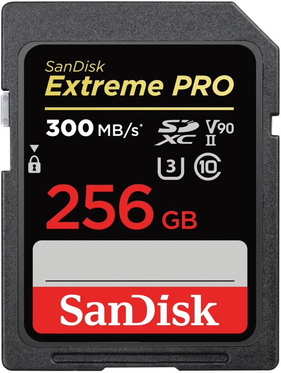 SanDisk Extreme PRO SDSDXDM-256G-GN4IN Geheugenkaart 256GB
