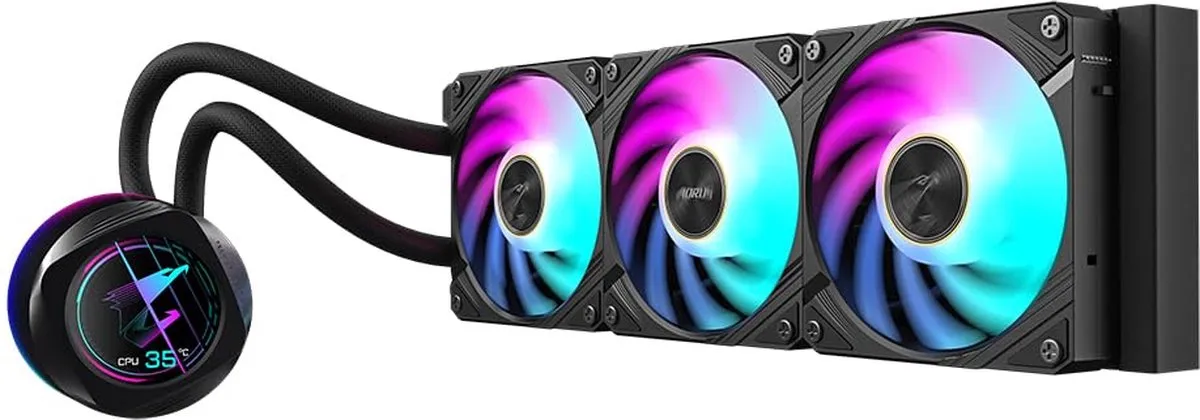 Gigabyte AORUS WATERFORCE X II 360 Koeler - 360mm - Zwart