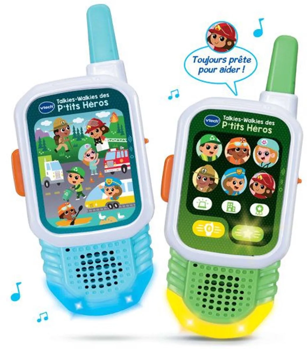 Vtech Little Heroes Walkie Talkies 80-621705 - Meerkleurig - afbeelding 6 van 6