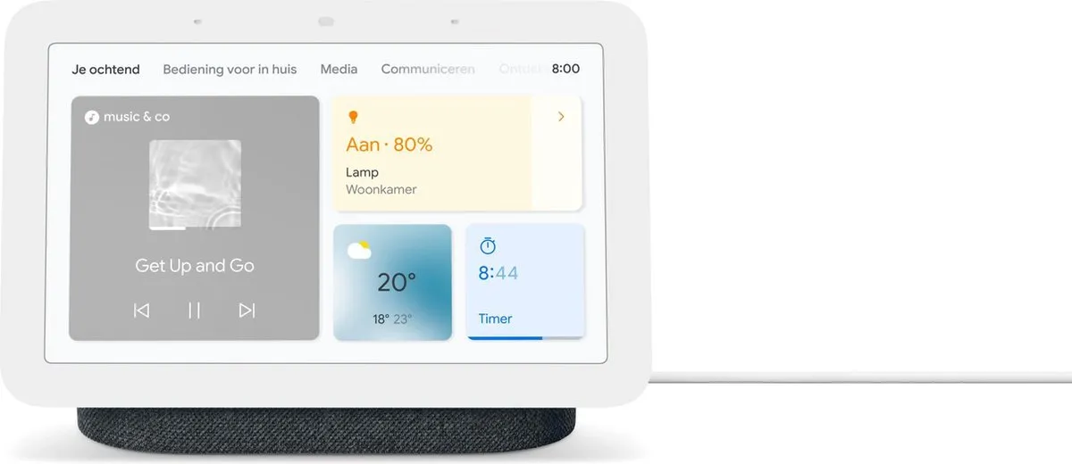 Google Nest Hub (Gen 2) - Zwart