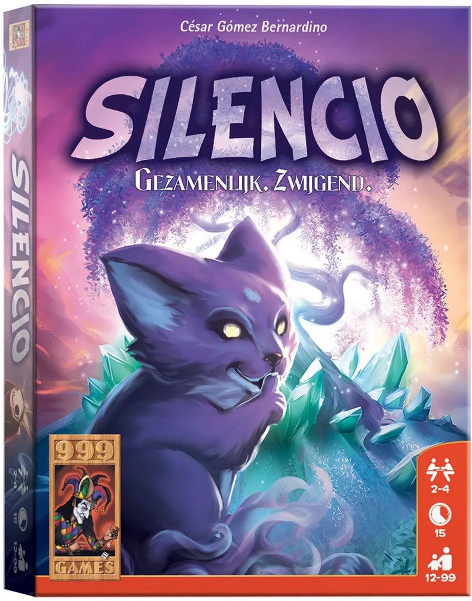 999 Games Silencio Snel Kaartspel - 2-4 Spelers