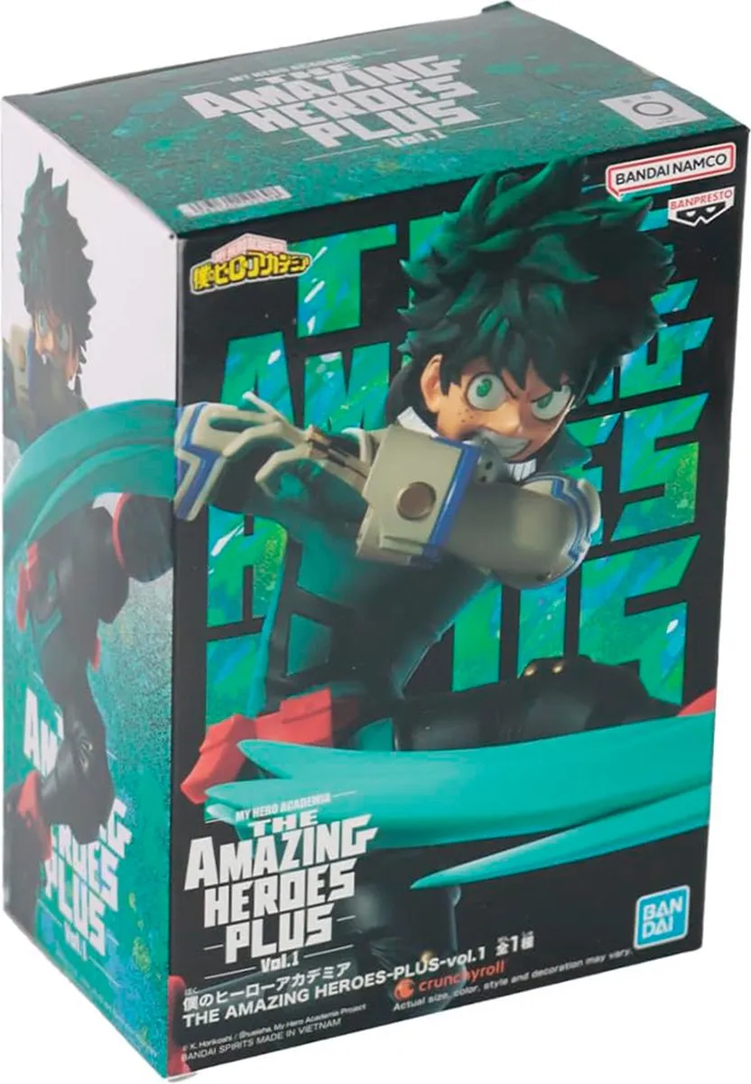 Bandai Banpresto My Hero Academia Izuku Midoriya Figuur - Multicolor