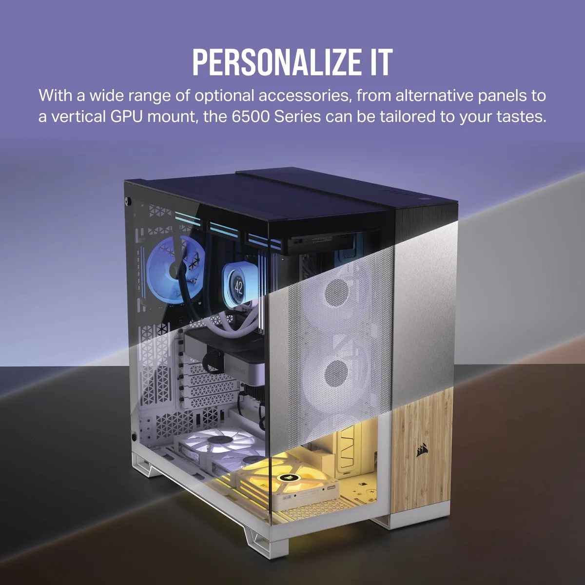 Corsair 6500X Midi Tower - Zwart