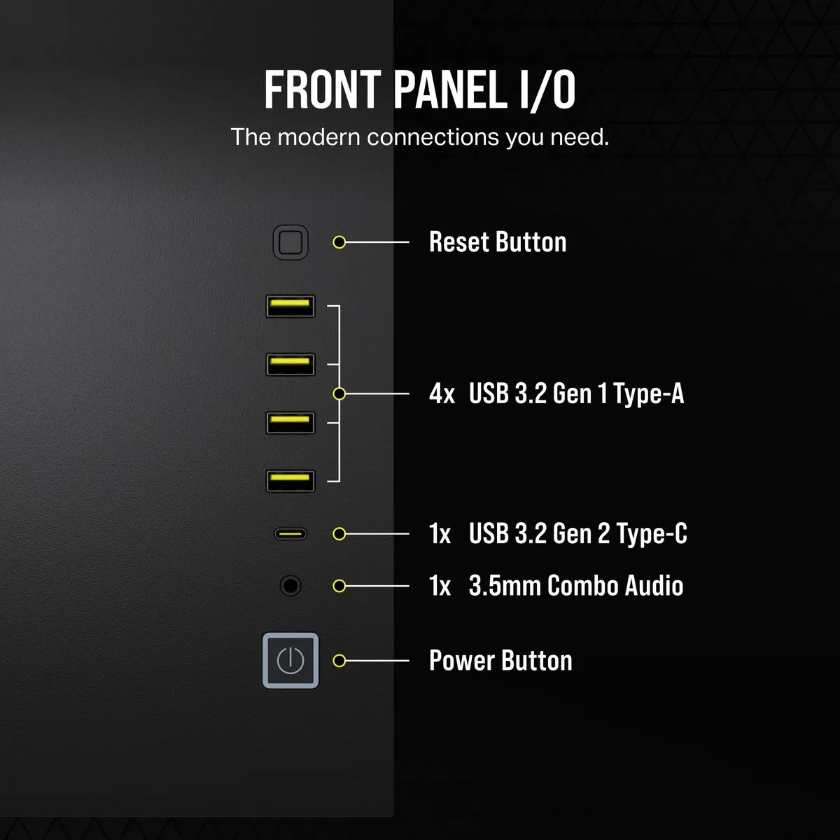 Corsair 6500X Midi Tower - Zwart