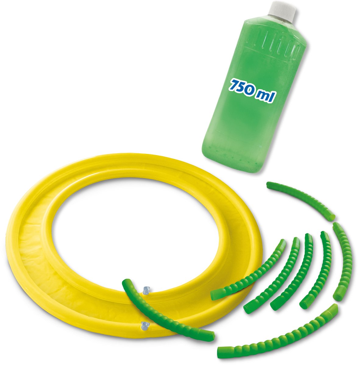 SES - Staan in een Mega bubble - bellenblaas - met opblaasbare sta ring, bubble ring en bellenblaassop