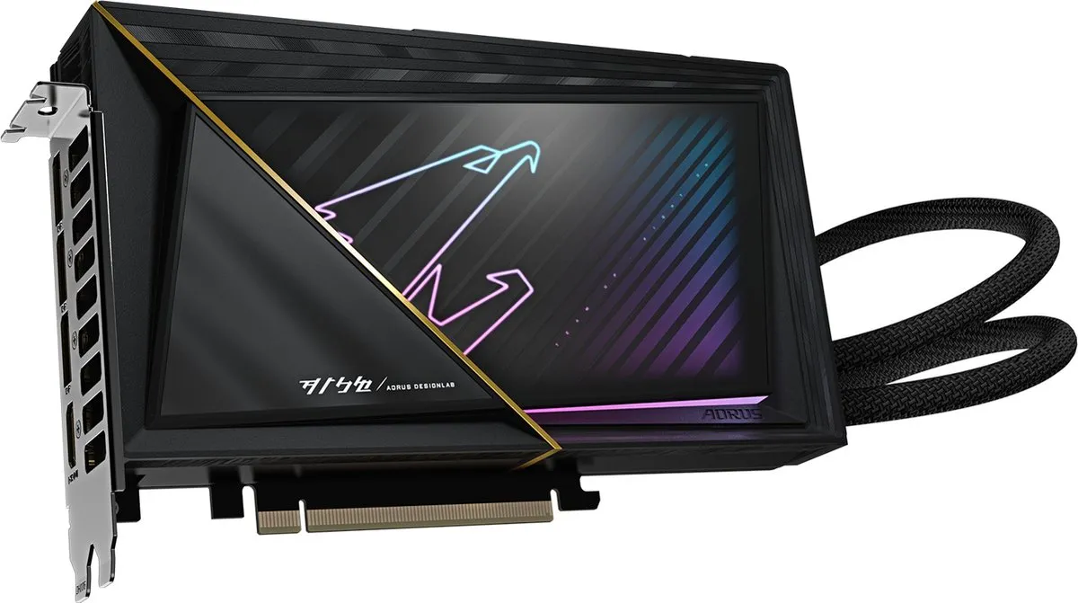 Gigabyte GeForce RTX 5080 AORUS XTREME WATERFORCE 16G Videokaart - 16GB GDDR7