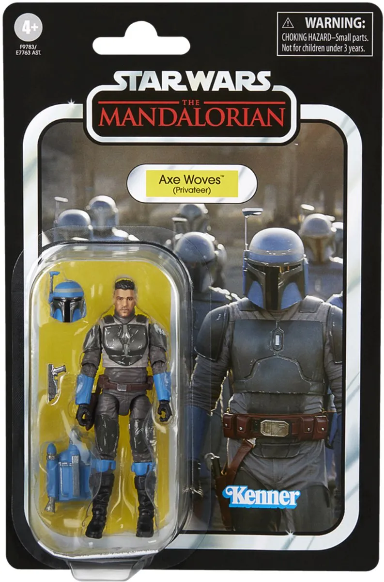 Hasbro Star Wars Mandalorian Vintage Axe Woves Action Figure 10cm - Multi