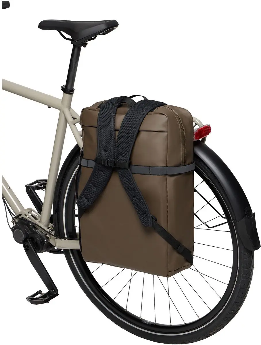 Vaude Mineo Transformer Backpack 20L Rugzak - Laptopvak - Donkerbruin