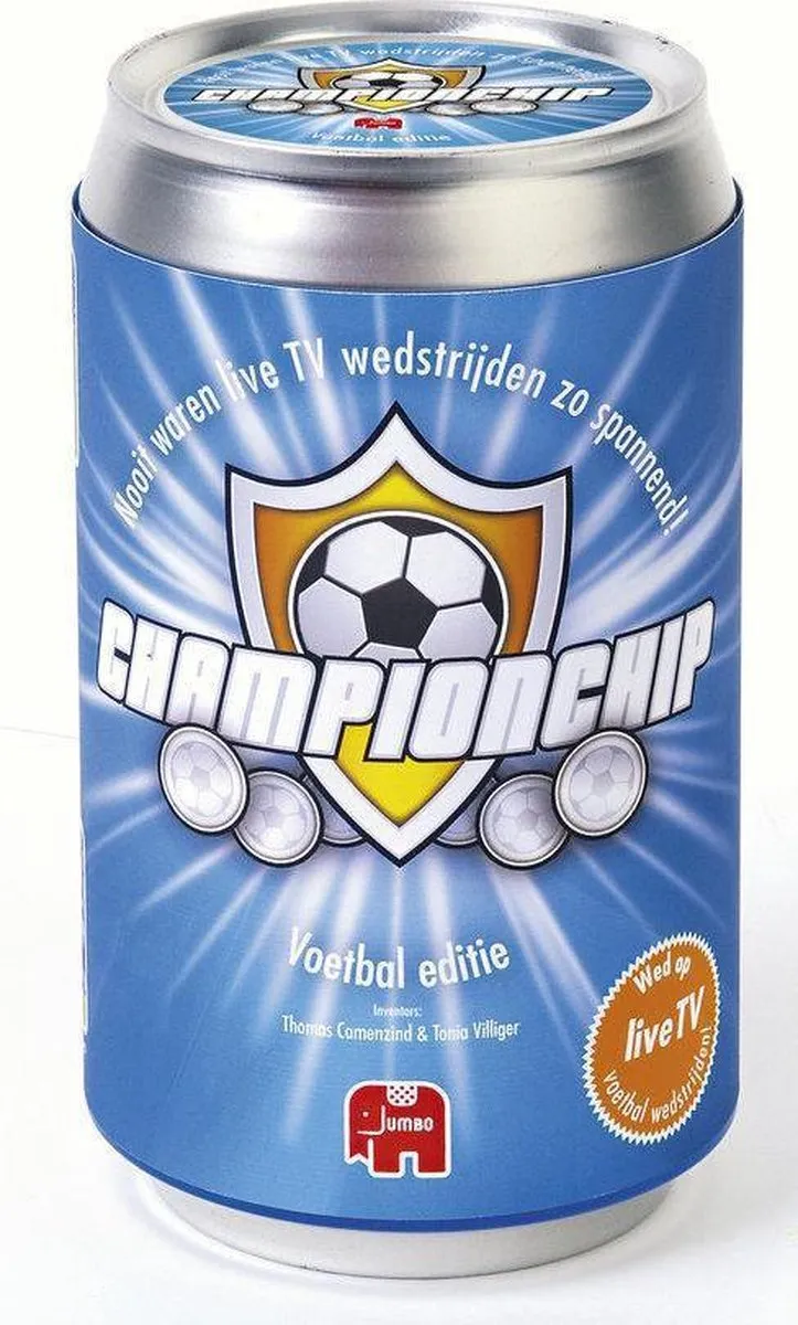 Jumbo Championchip Football Tin