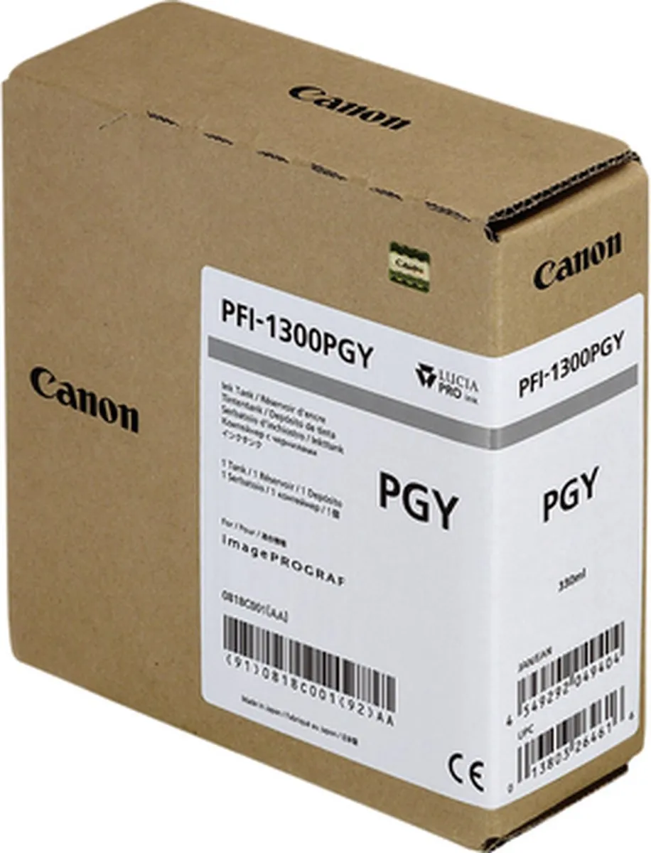 Canon PFI-1300PGY Inktcartridge - 330ml - Army
