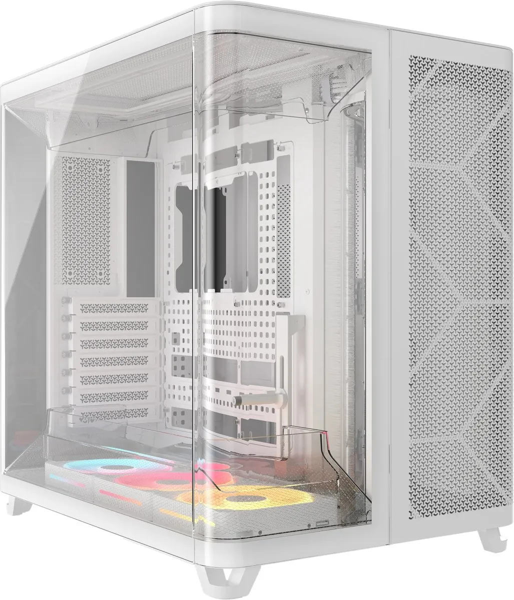 Corsair AIR 5400 LX-R Midi Tower - Wit