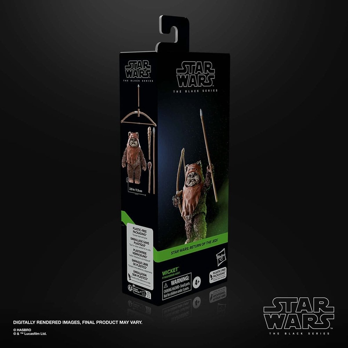 Hasbro Star Wars - Episode VI Black Series Wicket 15 cm Actiefiguur - Multicolours
