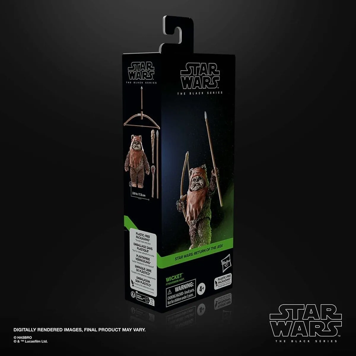 Disney Star Wars Episode VI Black Series Wicket Actiefiguur 15cm - Multicolours