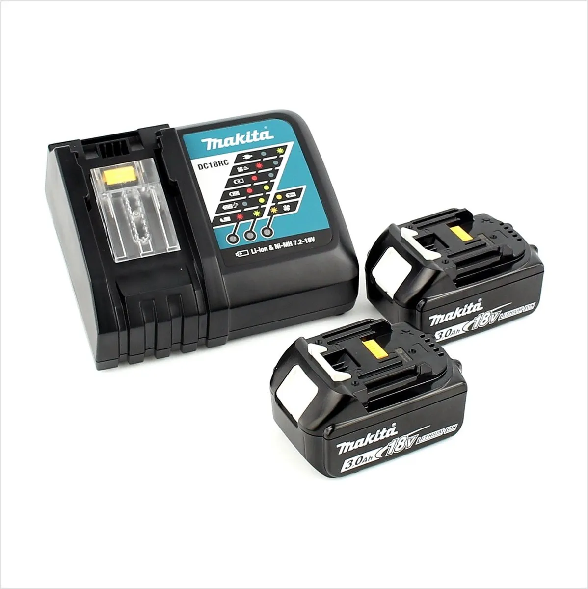 Makita DDF484RFJ Accu Schroefboormachine 18V - 2x Accu 3.0Ah