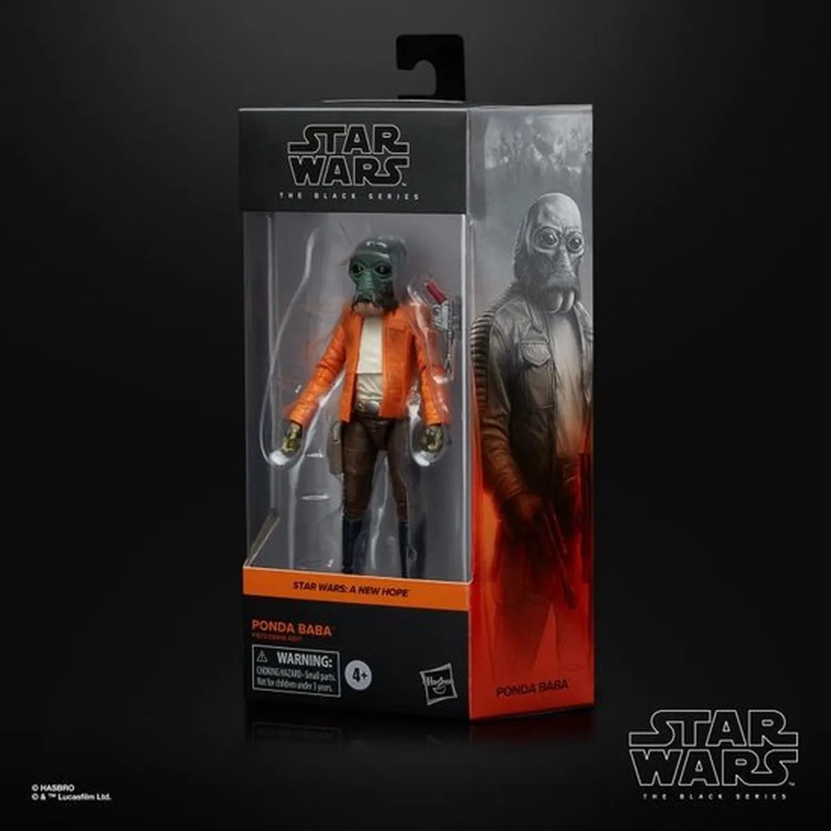 Hasbro Star Wars Black Series Ponda Baba A New Hope - 15cm - Multicolor