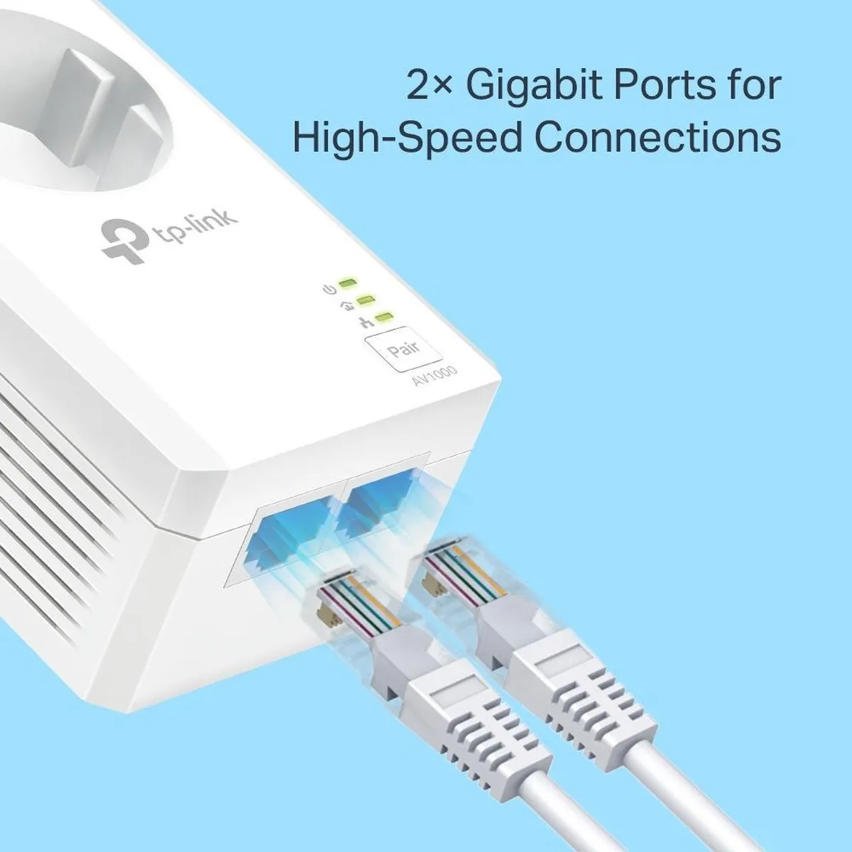 TP-Link TL-PA7027P KIT Powerline Adapter - 2 Stuks Wit
