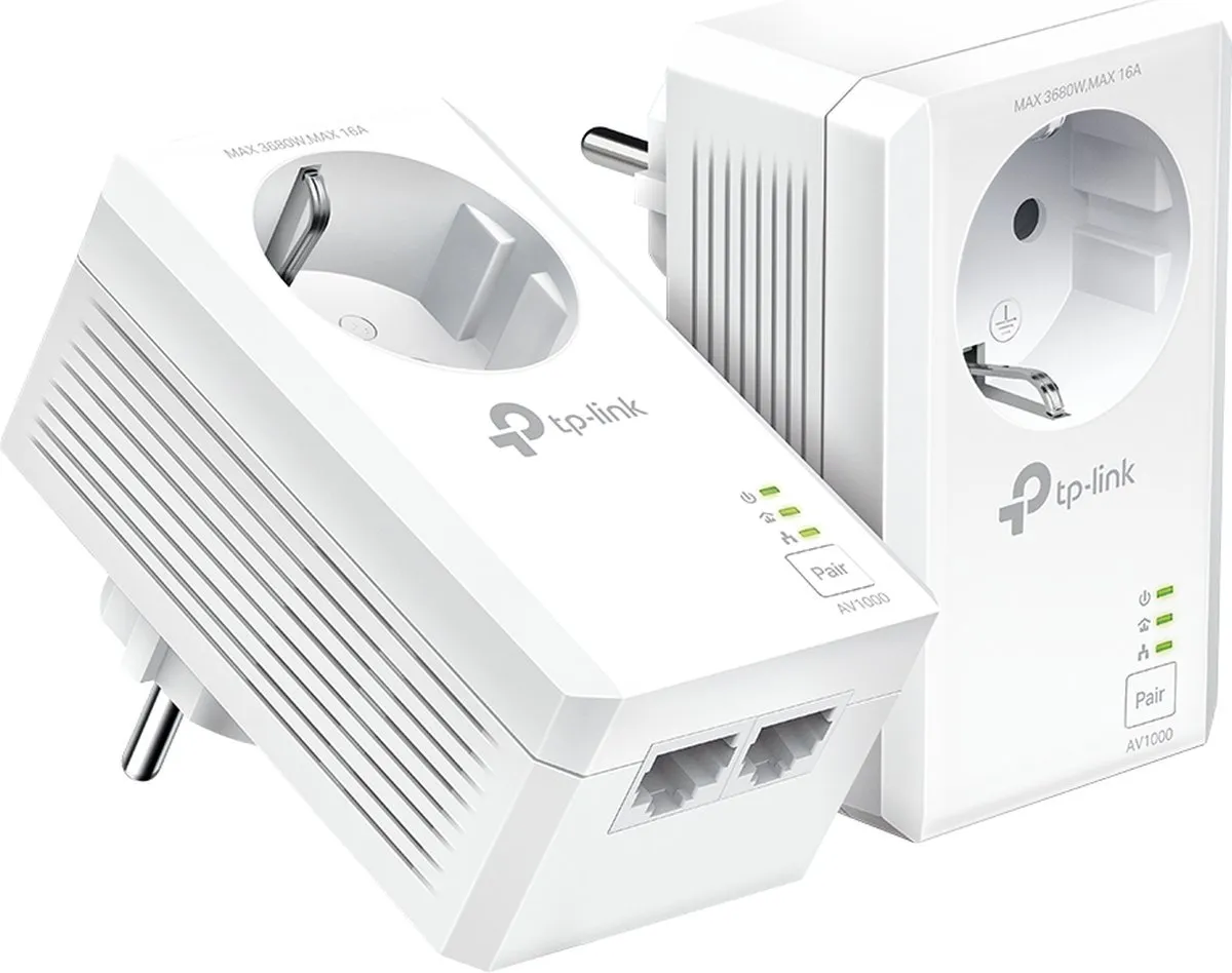 TP-Link TL-PA7027P KIT Powerline Adapter - 2 Stuks Wit
