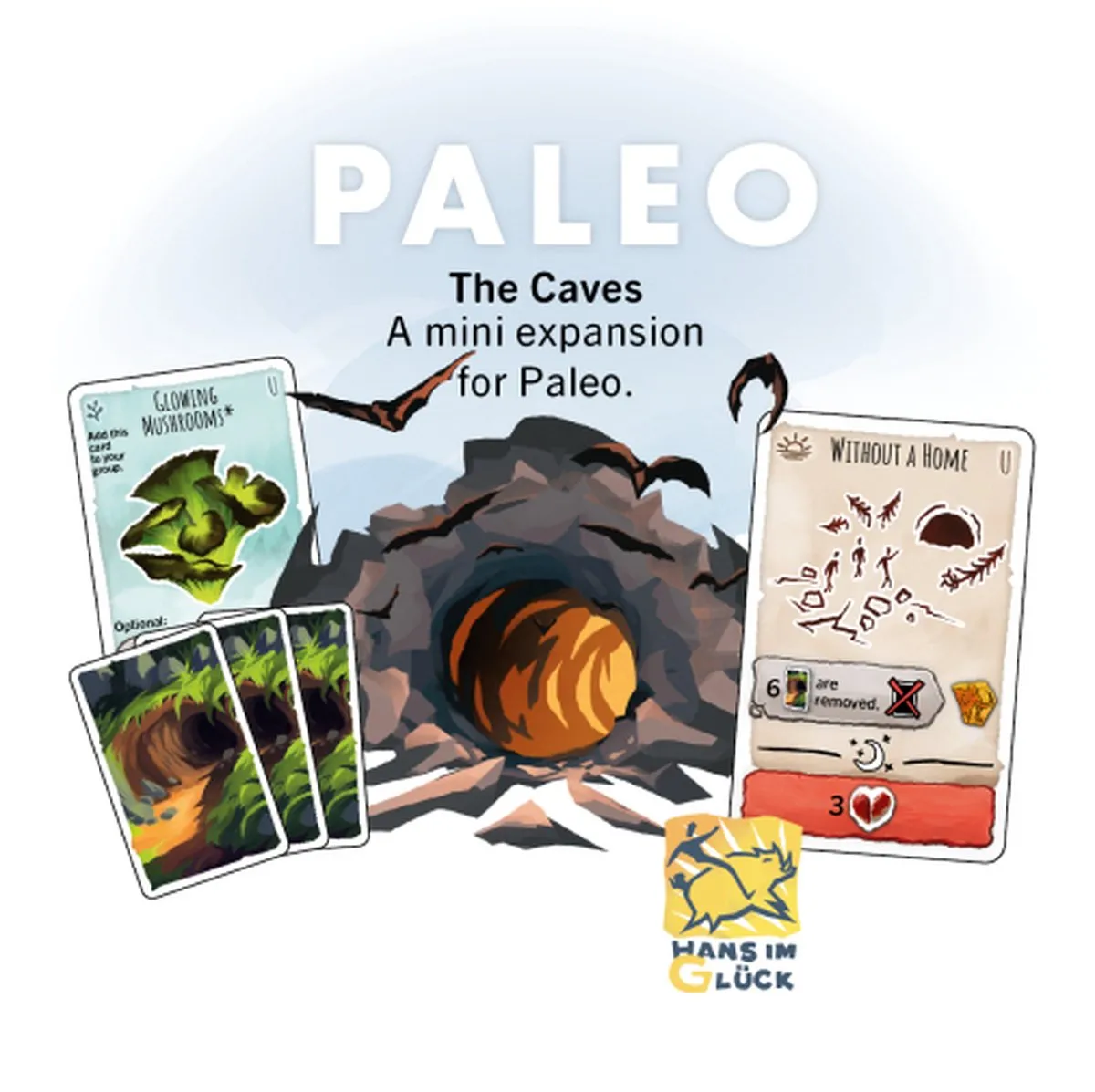 999 Games Paleo Mini Uitbreiding De Grotten