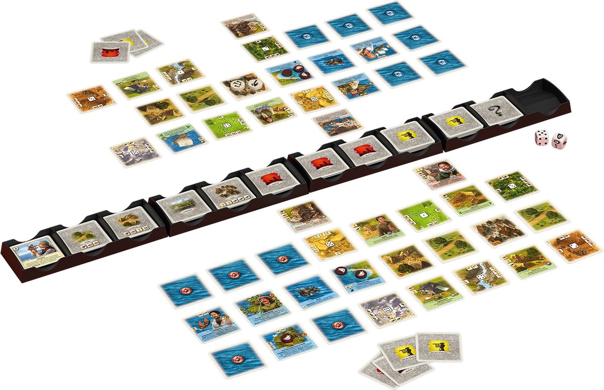 999 Games - Catan: Het Duel - Donkere & Gouden Tijden - Kaartspel - uitbreiding