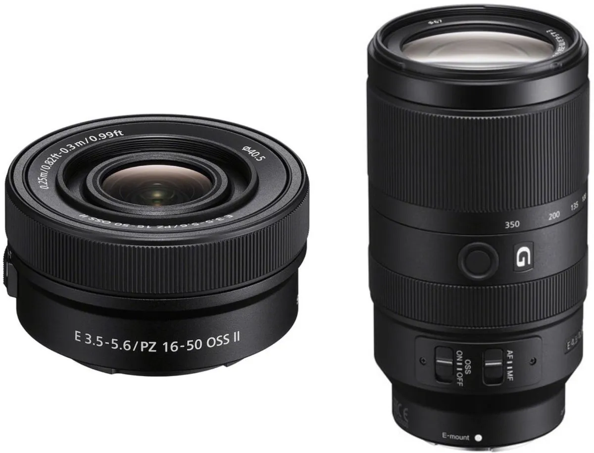 Sony A6700 + 16-50mm II + 70-350mm Objectiefset