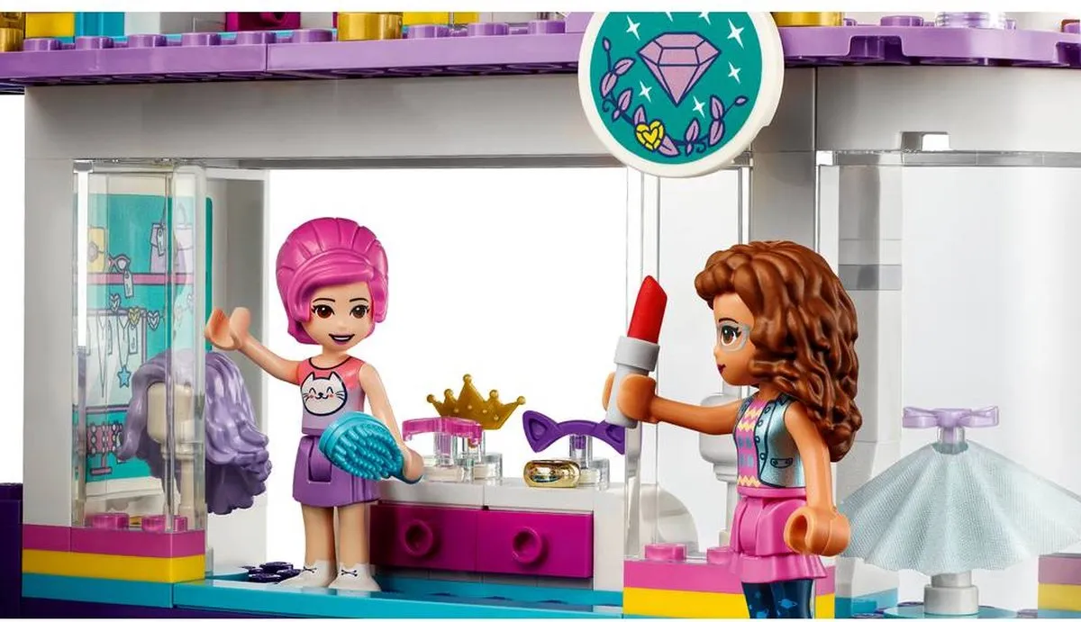 LEGO Friends Heartlake City Winkelcentrum 41450 - 4 Minifiguren