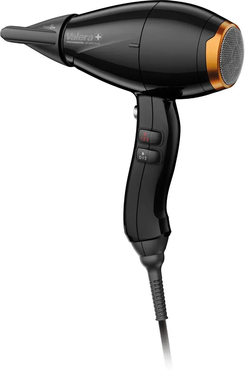 Valera Swiss Nano 9200 Plus RC haardroger 2100 W Zwart, Goud