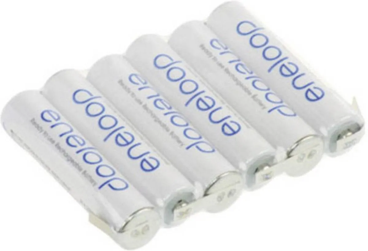 Panasonic Eneloop F1x6 AAA NiMH Accupack 7.2V 750mAh