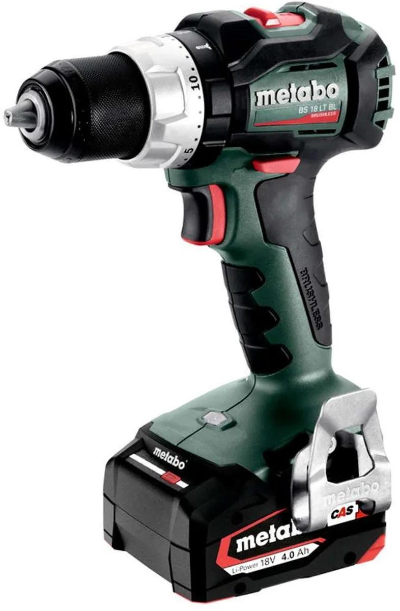 Metabo BS 18 LT BL 18V Boor-/schroefmachine set - 2x 4,0Ah accu - koolborstelloos