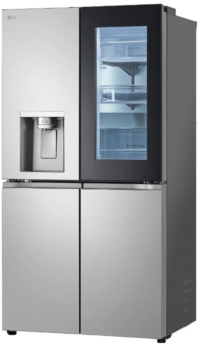 LG GMG960MBJE Amerikaanse Koelkast 638L - InstaView Door-in-Door - UVnano - Zilver