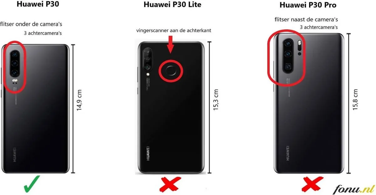 Huawei P30 Wallet Cover - Khaki