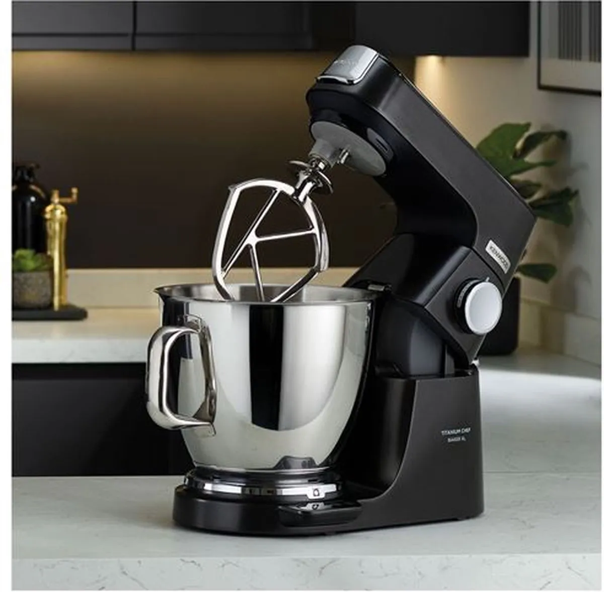 Kenwood KVL85.004BK Staande Mixer 1200W - Zwart/RVS