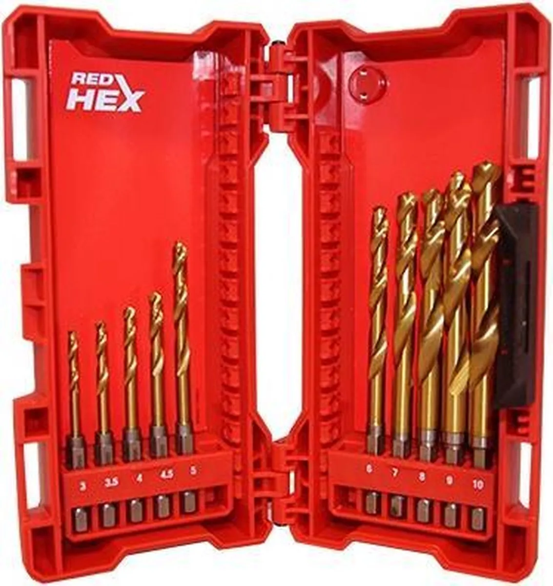 Milwaukee 10-delige Shockwave HEX Metaalborenset 48894759