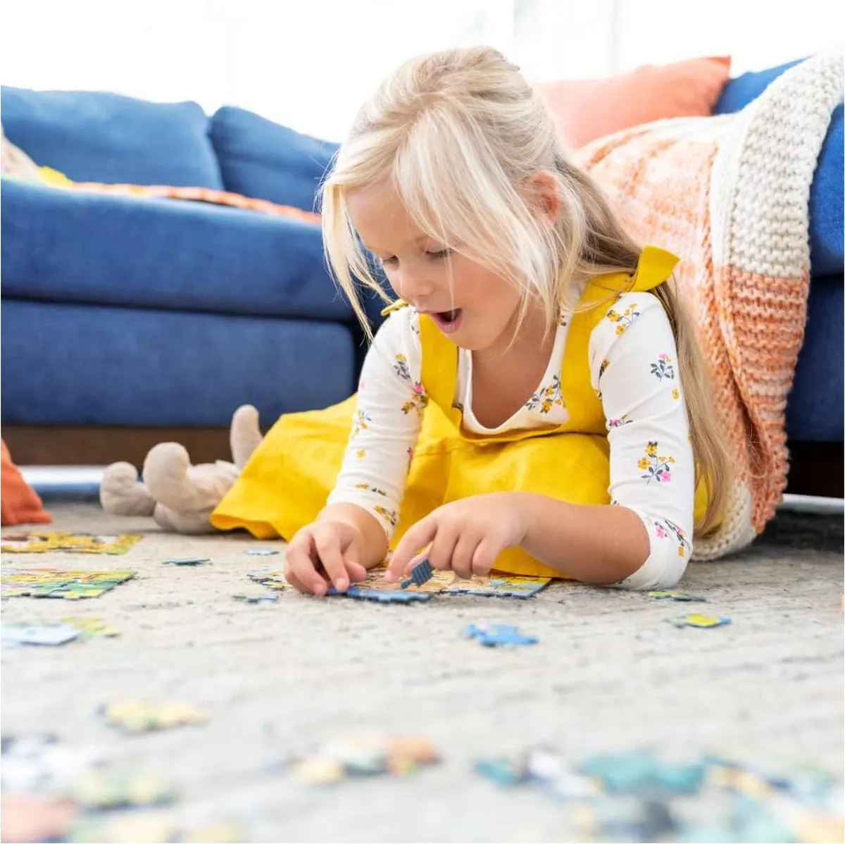 Ravensburger Gabby's Poppenhuis Reuze Vloerpuzzel 125 Stuks - Veelkleurig - afbeelding 2 van 5