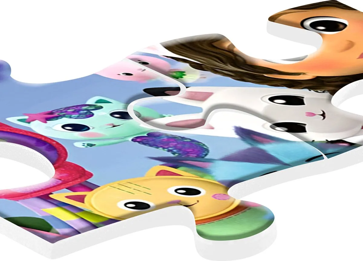 Ravensburger Gabby's Poppenhuis Reuze Vloerpuzzel 125 Stuks - Veelkleurig - afbeelding 4 van 5