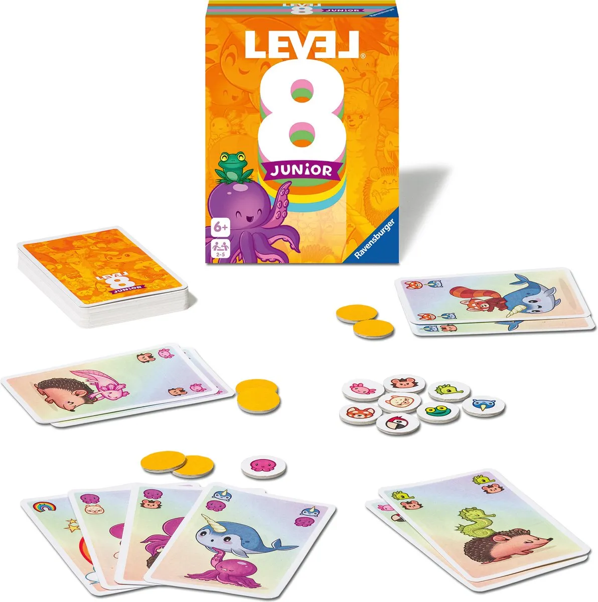 Ravensburger Level 8 Junior Kaartspel 208609 - 2-5 Spelers