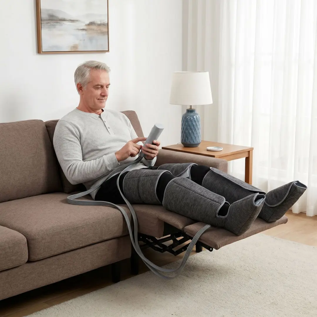 Homcom Been- en Voetmassageapparaat - Grijs